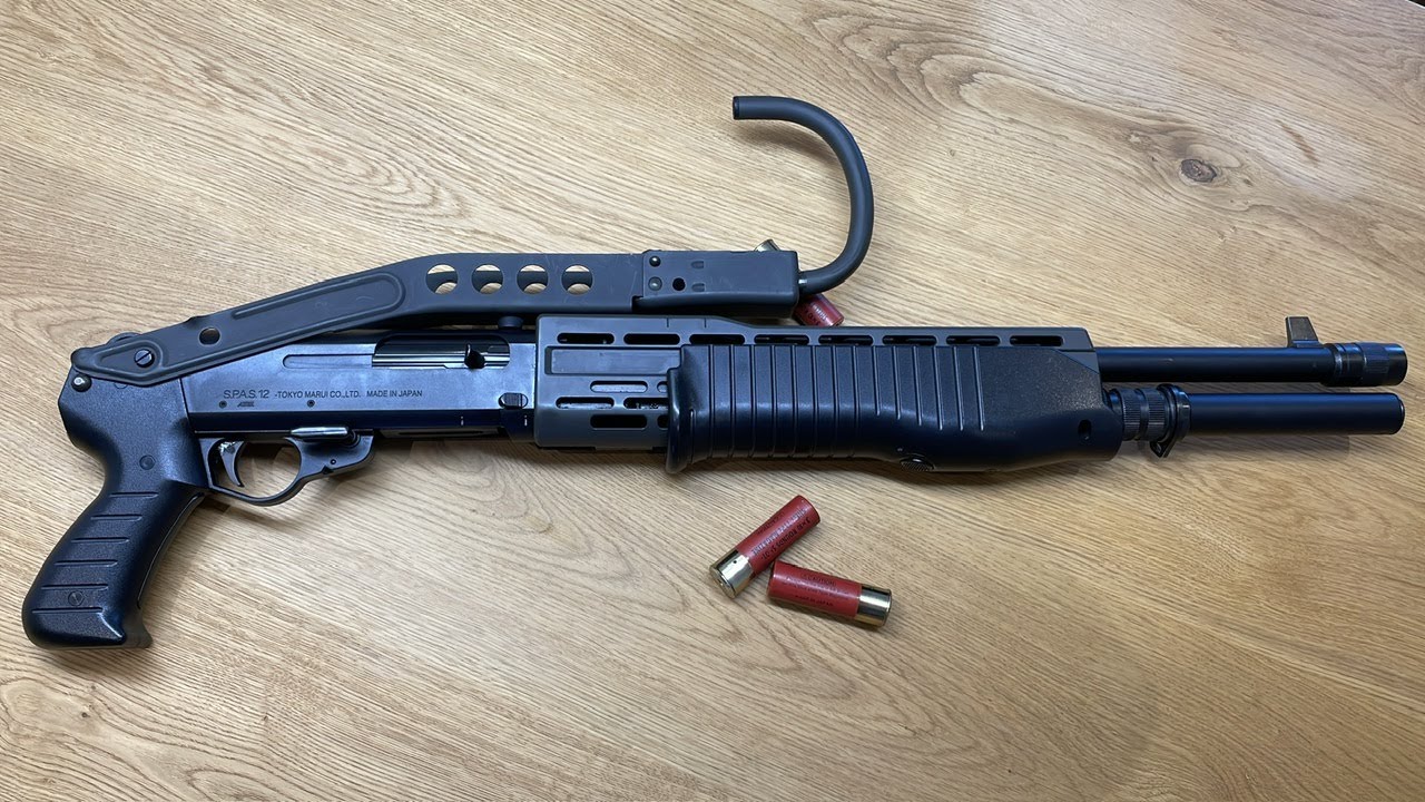 PAC REVIEW the Tokyo Marui M3 SHORTY SPRING SHOTGUN - A GUN WITH