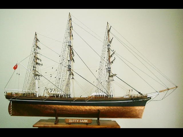 帆船模型チャレンジ The Cutty Sark カティーサーク - YouTube