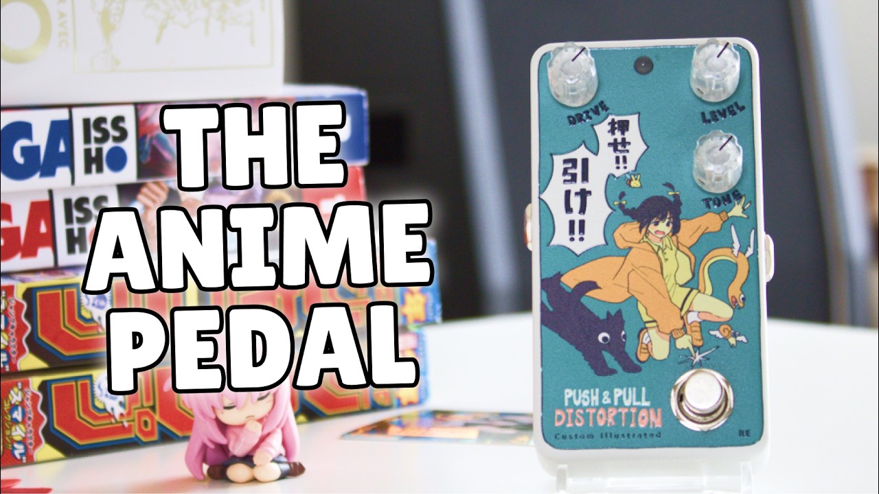 DEMO】- Push&Pull Distortion: My Go-To Pedal for J-Rock Tones