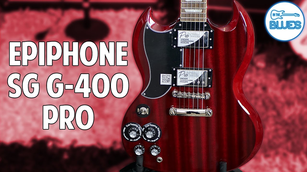 Epiphone SG G-400 Pro Electric Guitar Review - YouTube