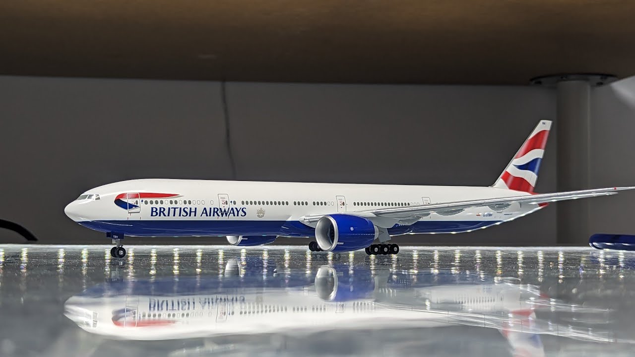 British Airways B777-300ER - 1:200 Scale - YouTube