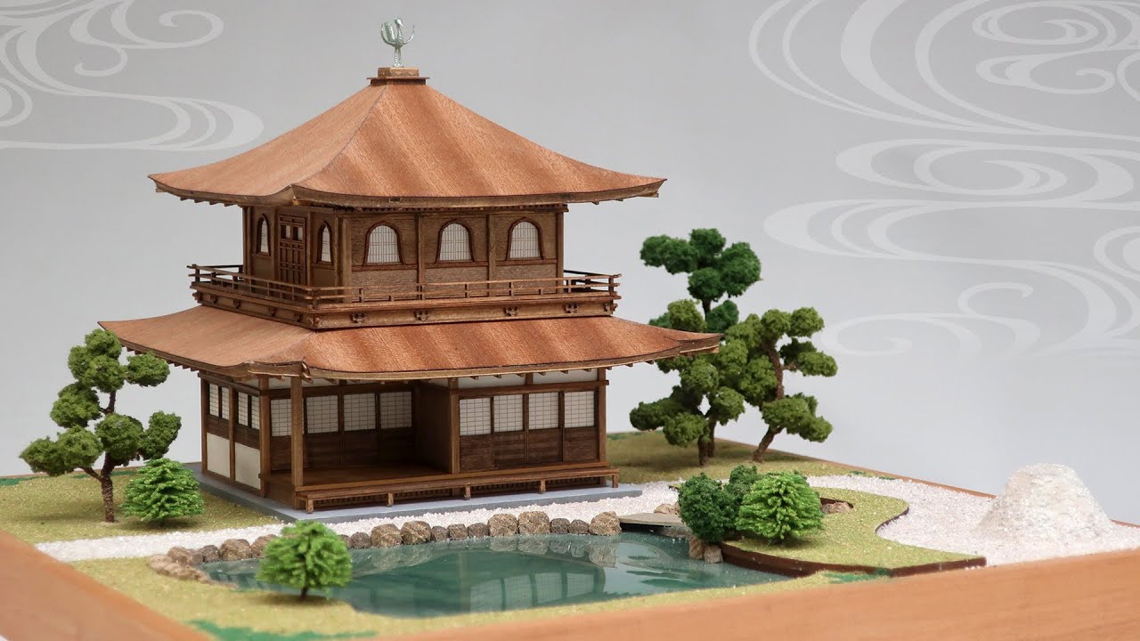 1/75 慈照寺 銀閣 - 【公式】ウッディジョーオンラインショップ