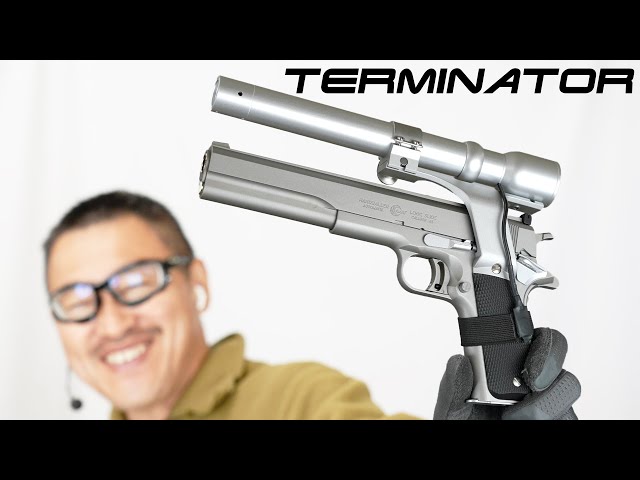 ターミネーター レーザーサイト付き WAハードボーラー ガスブロ