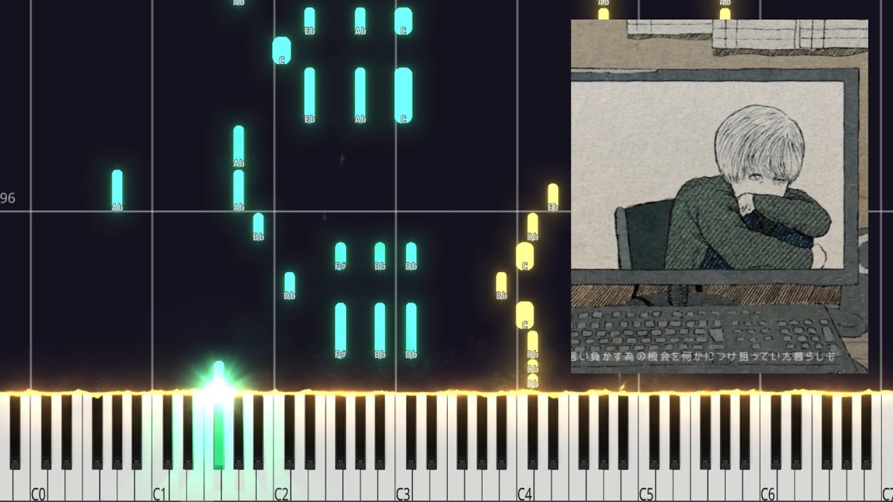 Penguin's Detour | Hayashida PIANO TUTORIAL (Sheet in the