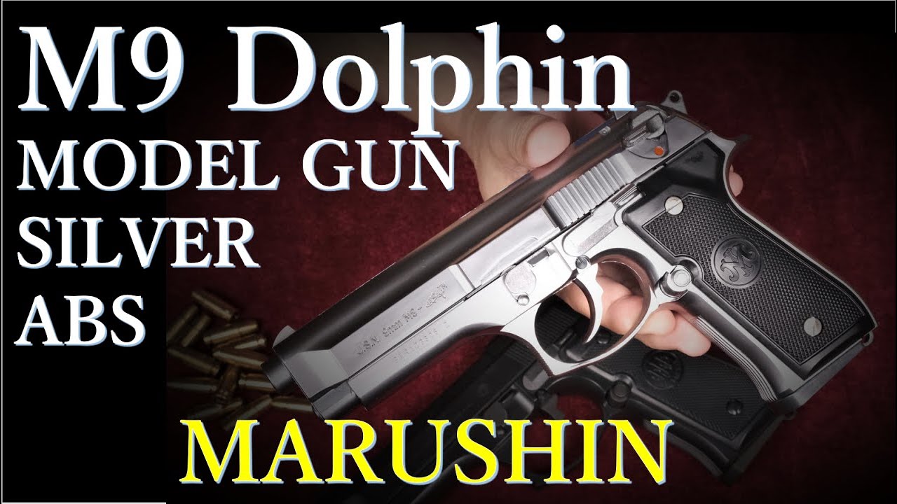 M9ドルフィン ABS シルバー モデルガン / マルシン工業 & M92FS - YouTube