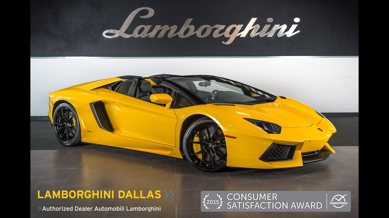 2015 Lamborghini Aventador LP 700-4 Roadster Giallo Orion FLA02739