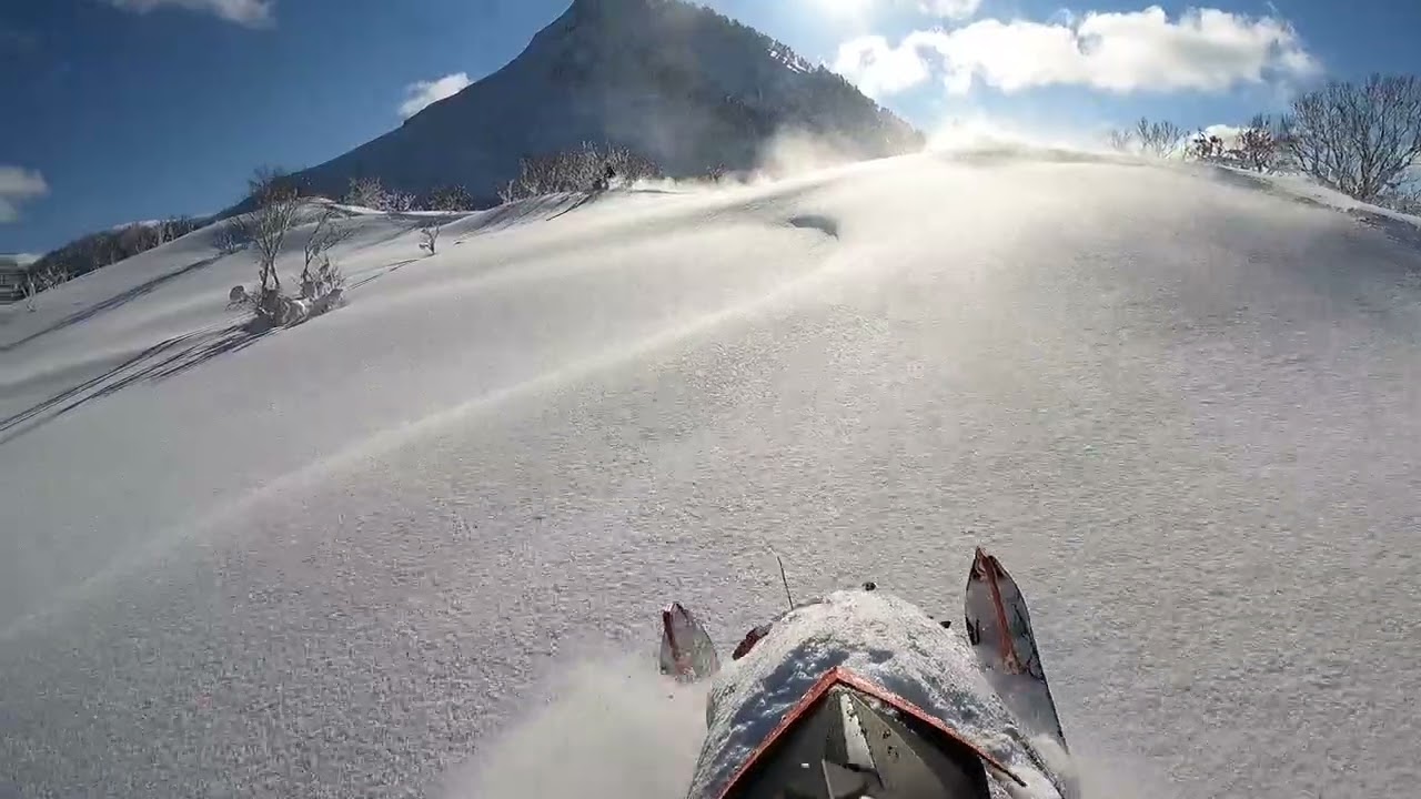 スノーモービル trip BPS snowmobile JAPAN 北海道 ポラリス