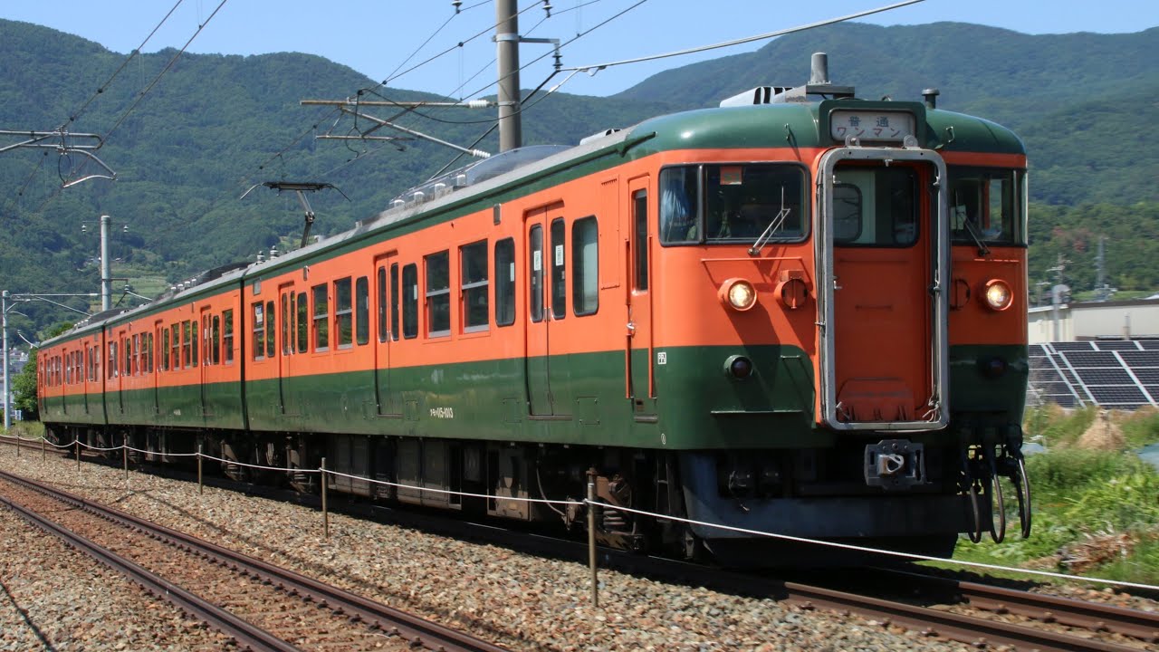 しなの鉄道115系S3編成 2746M 普通(ﾜﾝﾏﾝ) 軽井沢行き しなの鉄道線