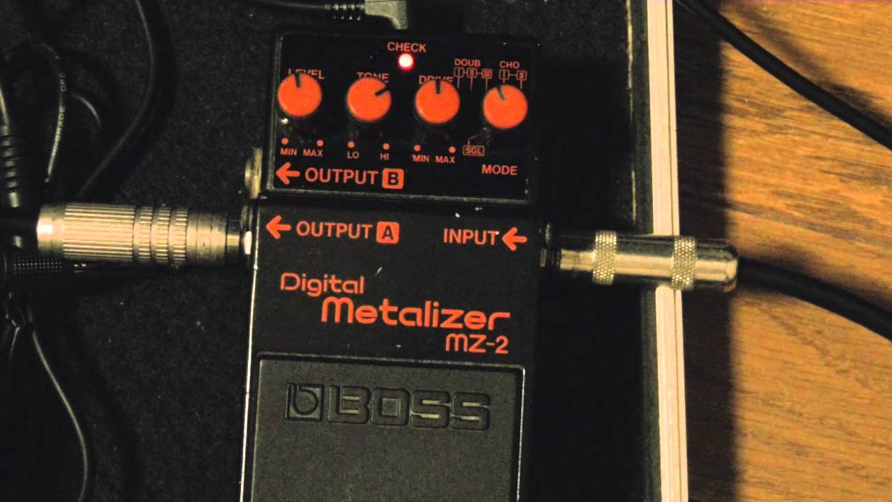 BOSS MZ-2 Digital metalizer | Bug-log