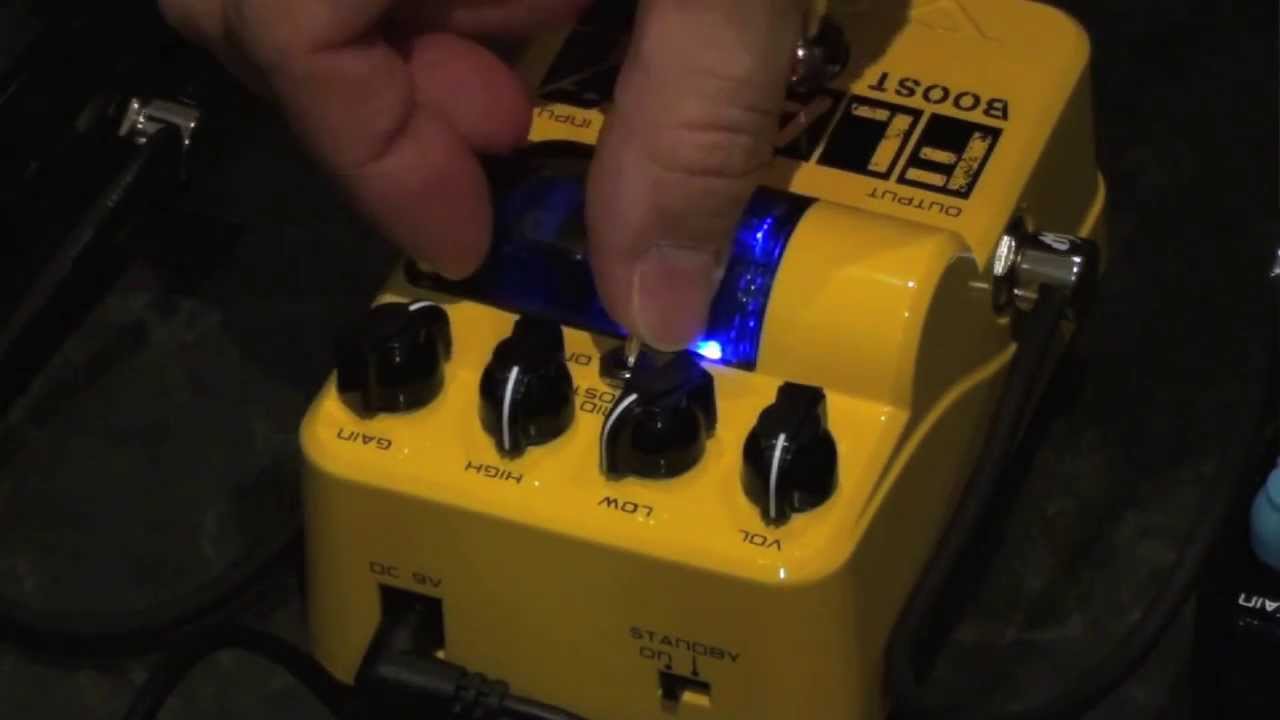 VOX Tone Garage Flat 4 Boost」真空管搭載ブースターエフェクターを
