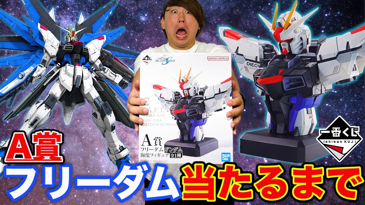 一番くじ】ガンダムSEED！A賞フリーダム当たるまで帰れません！不可能