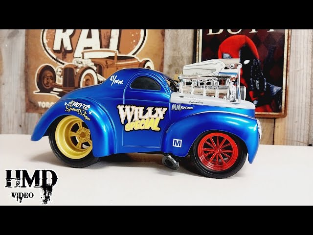 1941 Willys Muscle Machine, Willy Special, 1:18 Diecast by Maisto