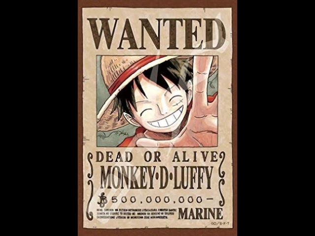 モンキー・D・ルフィ ～WANTED～ - YouTube