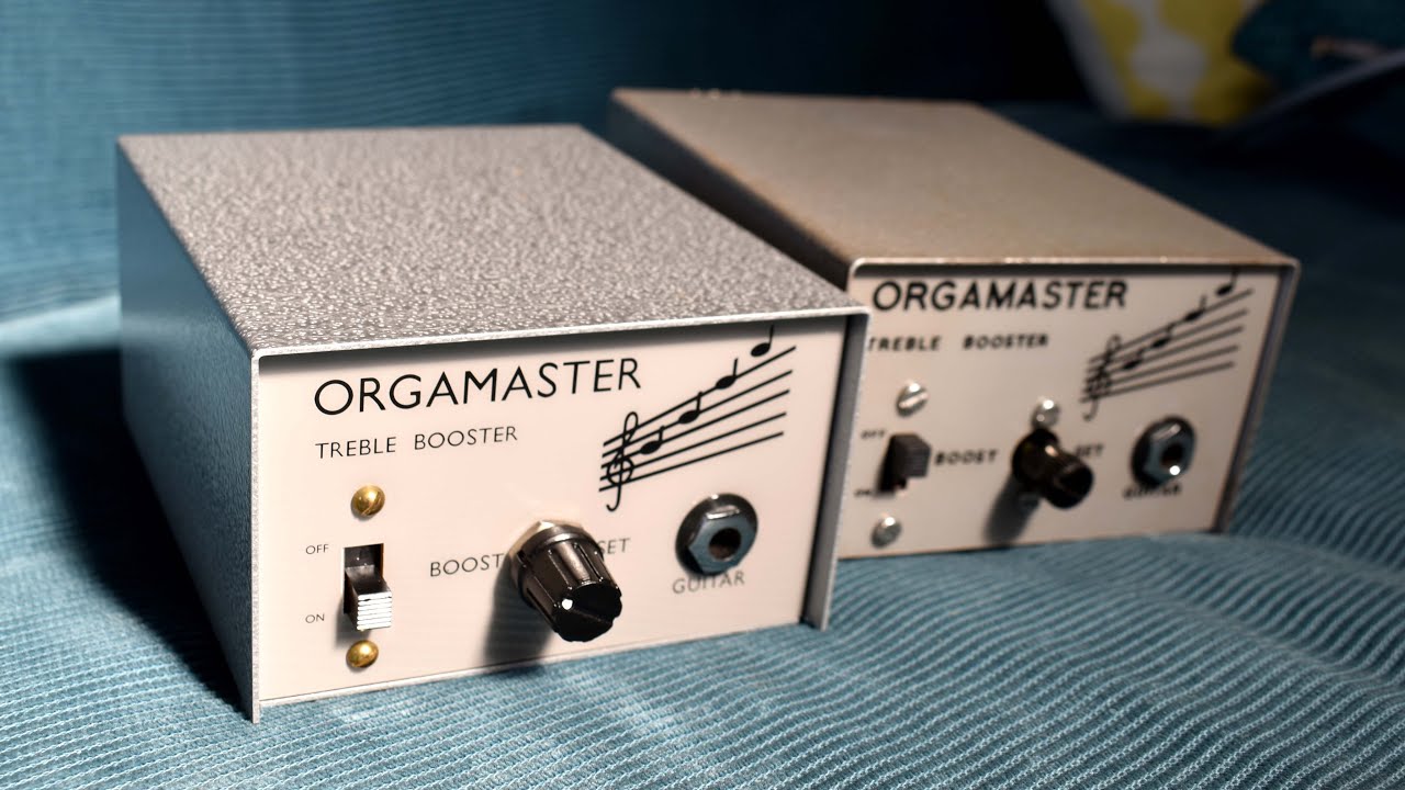 トレブルブースター】ORGA MASTER 比較1 (ストラト編) - YouTube