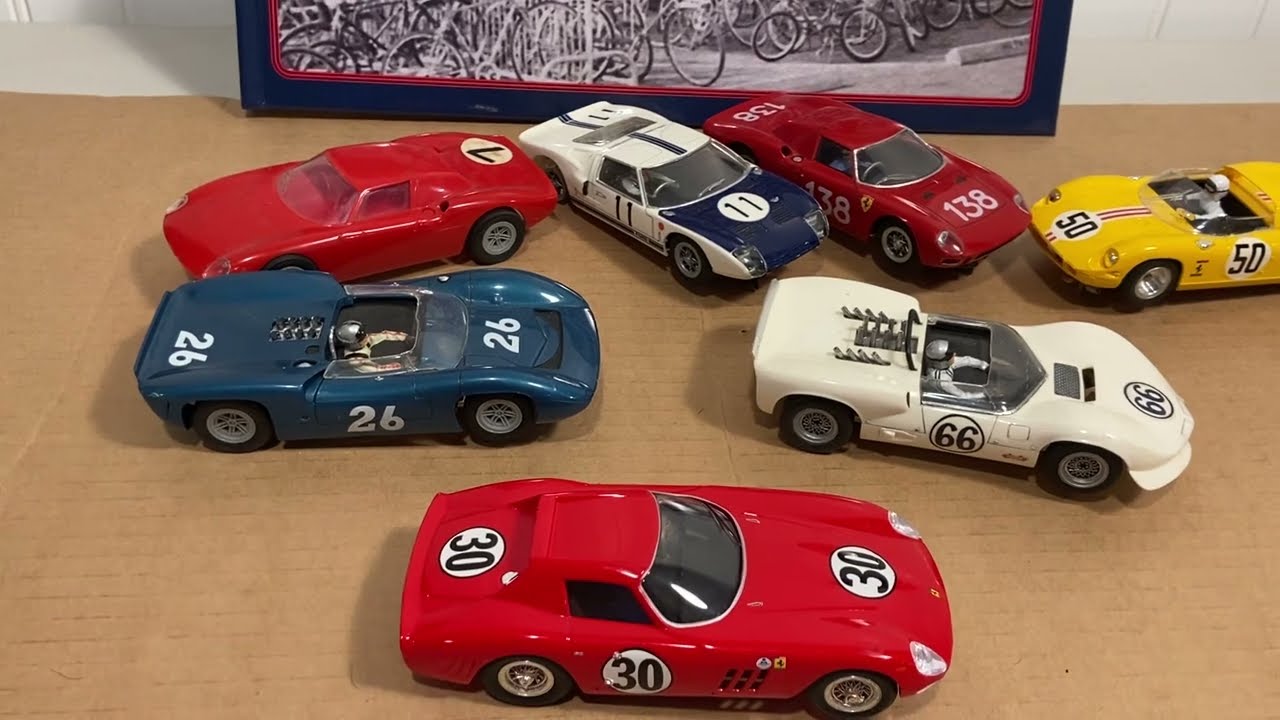 Wonderful midcentury Monogram 1/32 Scale Cars of the Sixties are