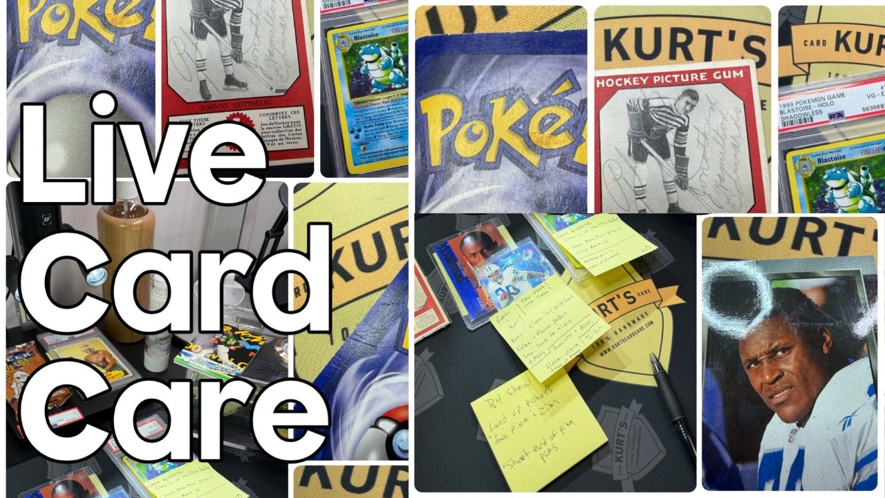 Sports Card Cleaning | Kurts Card Care