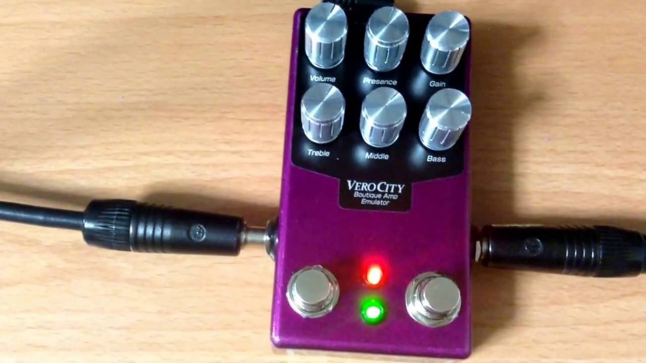 Vero City Effects Pedals - SLD-Rasberry-B2 (Soldano SLO-100