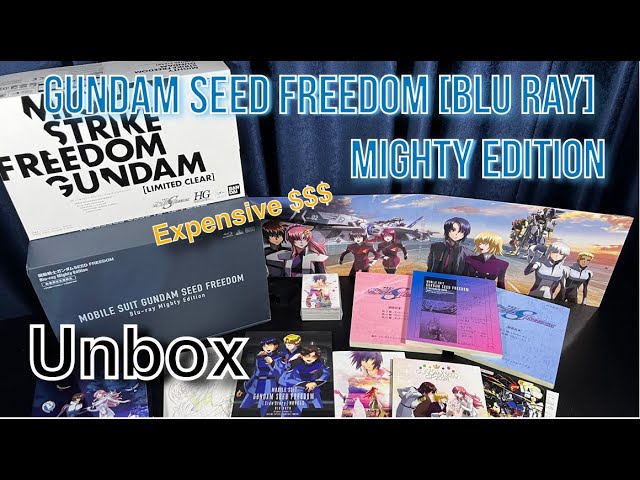 I Got the Most Expensive Gundam Seed Freedom Blu Ray Mighty