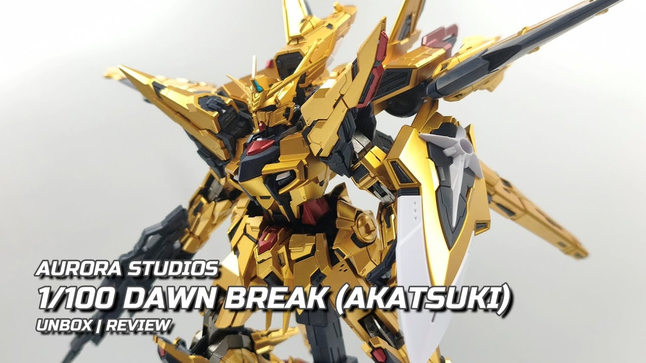 REVIEW] AURORA STUDIOS - 1/100 - DAWN BREAK (AKATSUKI) - YouTube