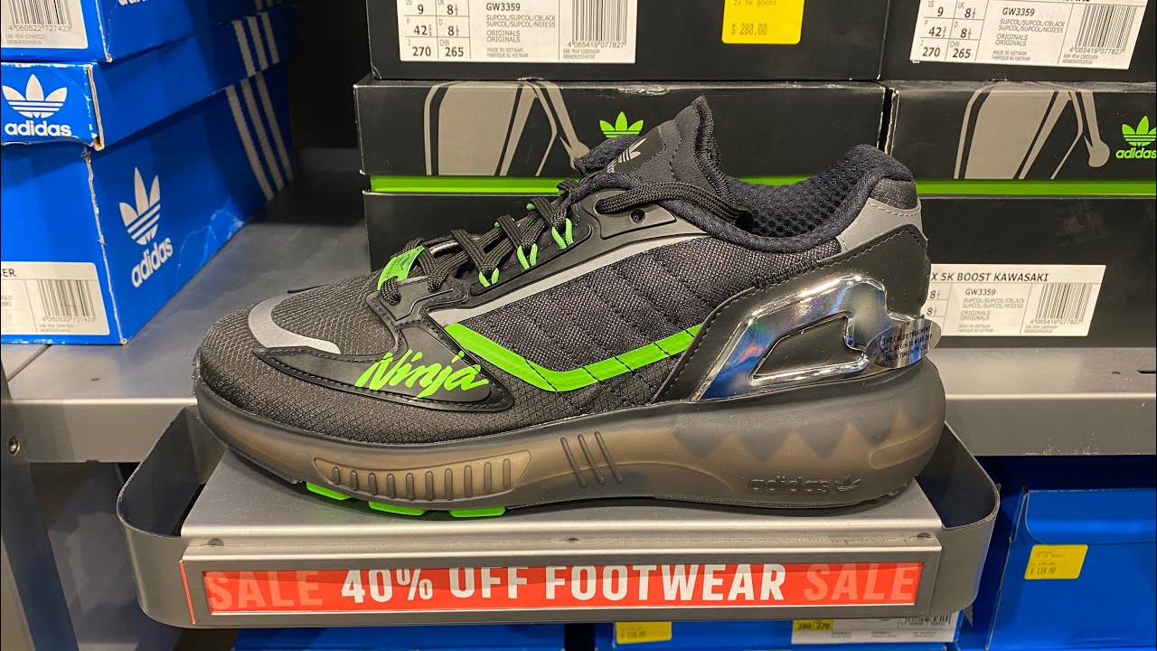 Adidas Originals ZX 5K Boost Kawasaki (Core Black) - Product Code