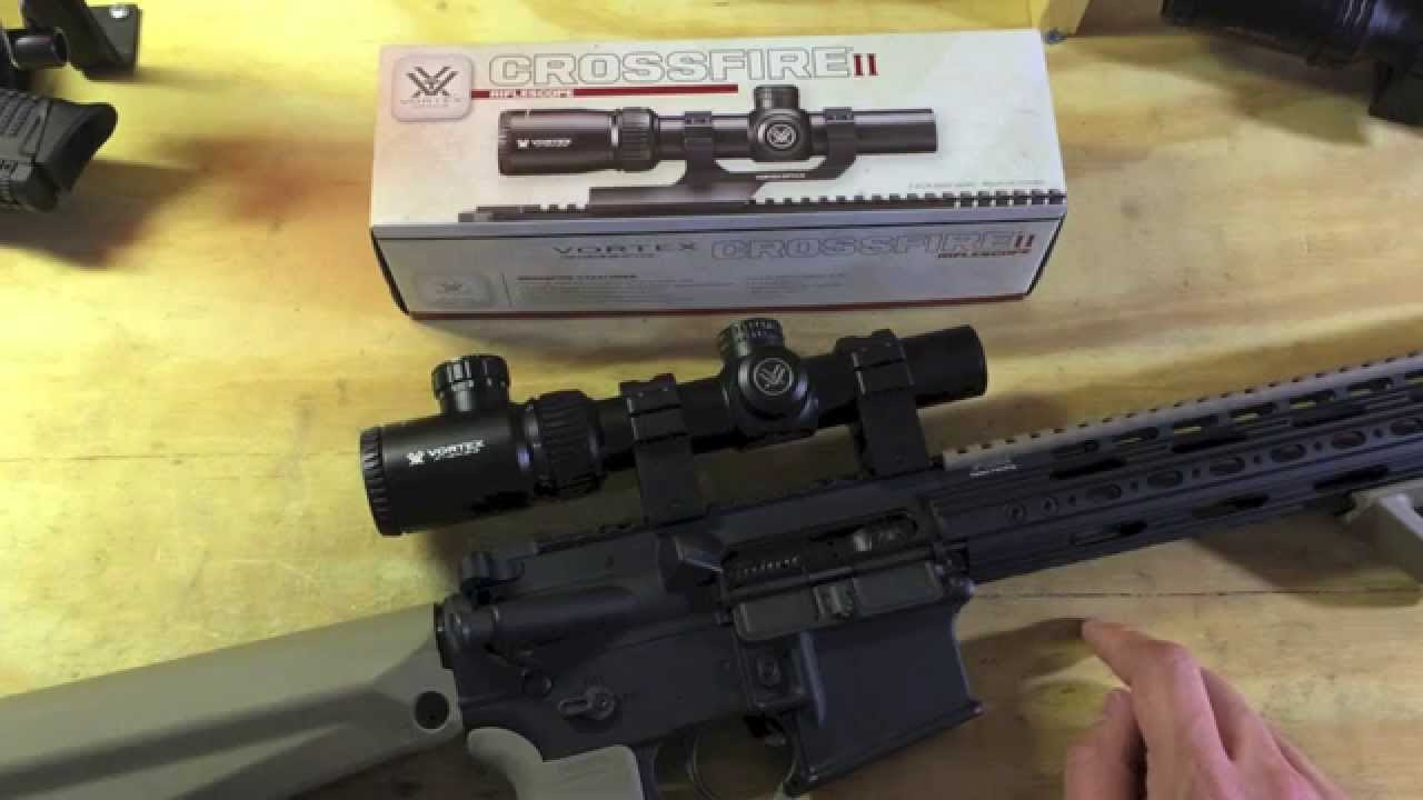 Vortex Crossfire II 1-4x24 Scope - YouTube
