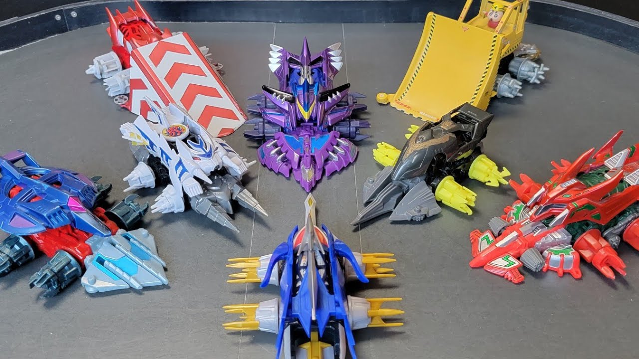 クラッシュギア ブレイクデスサイズvsメガスピンレフター その2 - YouTube