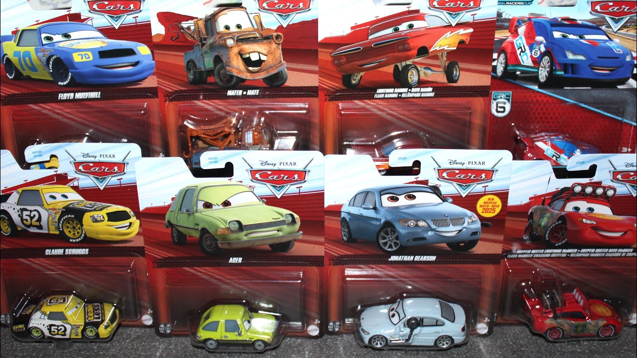 Mattel Disney Cars 2025 Case S UNBOXING Jonathan Gearson Acer