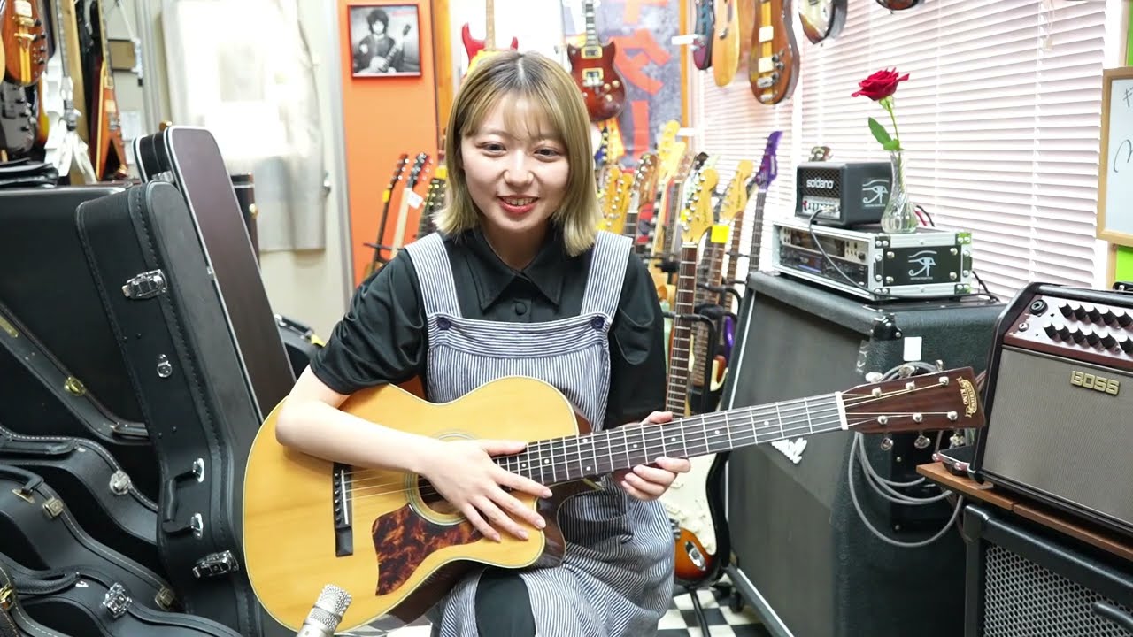 Recording King RP1-16C アディロンダックスプルース単板！ - YouTube