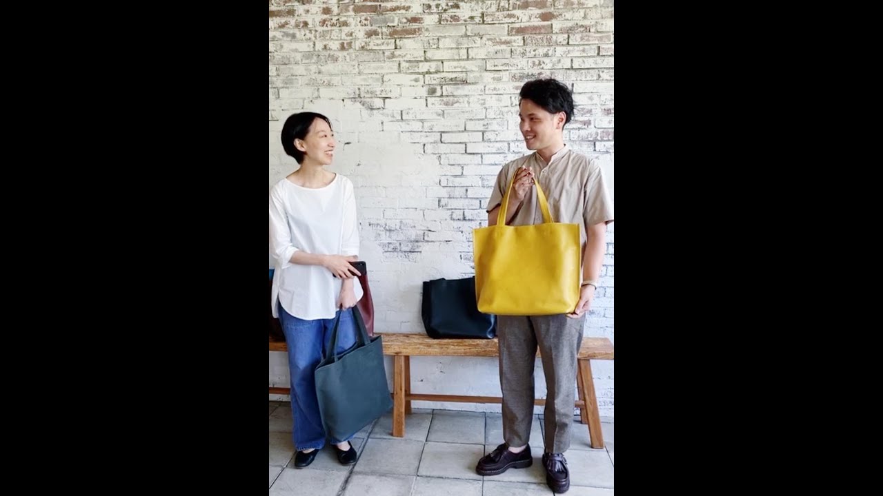 土屋鞄・IGTV】「COLOR DIARY」シリーズの紹介とトート比較 - YouTube