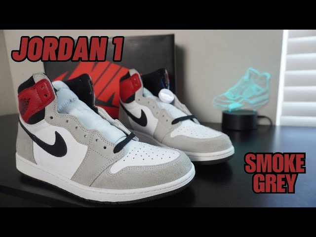 Jordan 1 OG High Retro Smoke Grey Review & On Feet - YouTube