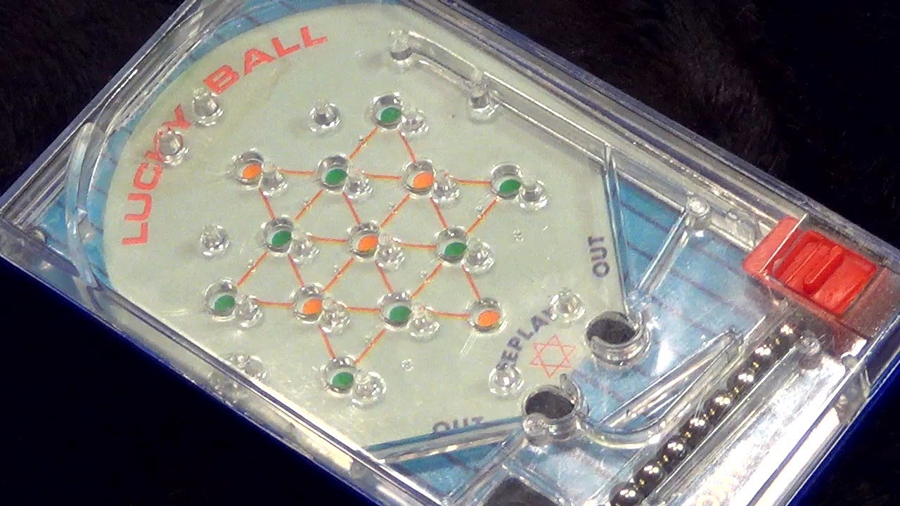 トミー ポケットメイト】ラッキーボール 6 ボール並べ パチンコ