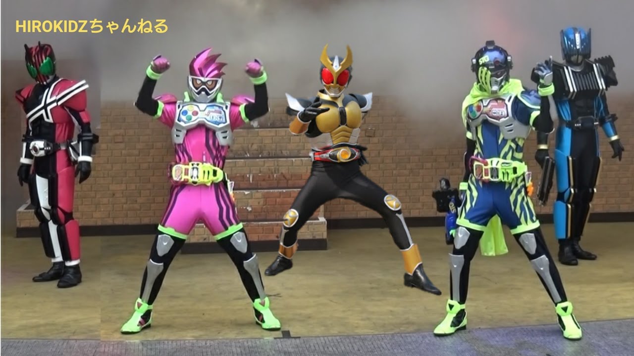 Kamen Rider ExAid〗① Decade, Diend, Agito, and Snipe appear at