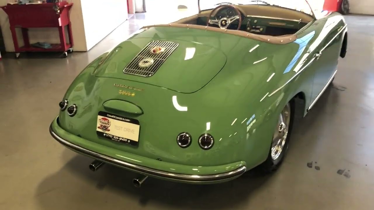 Brand New Auratium Green 356 Speedster Replica from Vintage