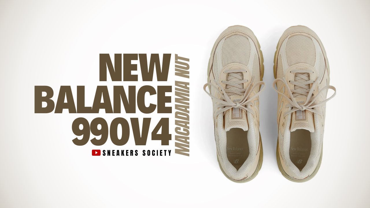 MACADAMIA NUT 2024 New Balance 990v4 | DETAILED LOOK + PRICE - YouTube