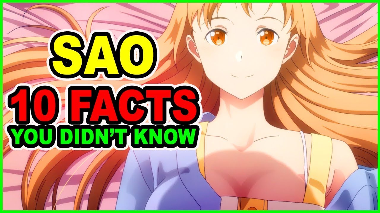 10 Sword Art Online Things You Didn't Know! Sword Art Online