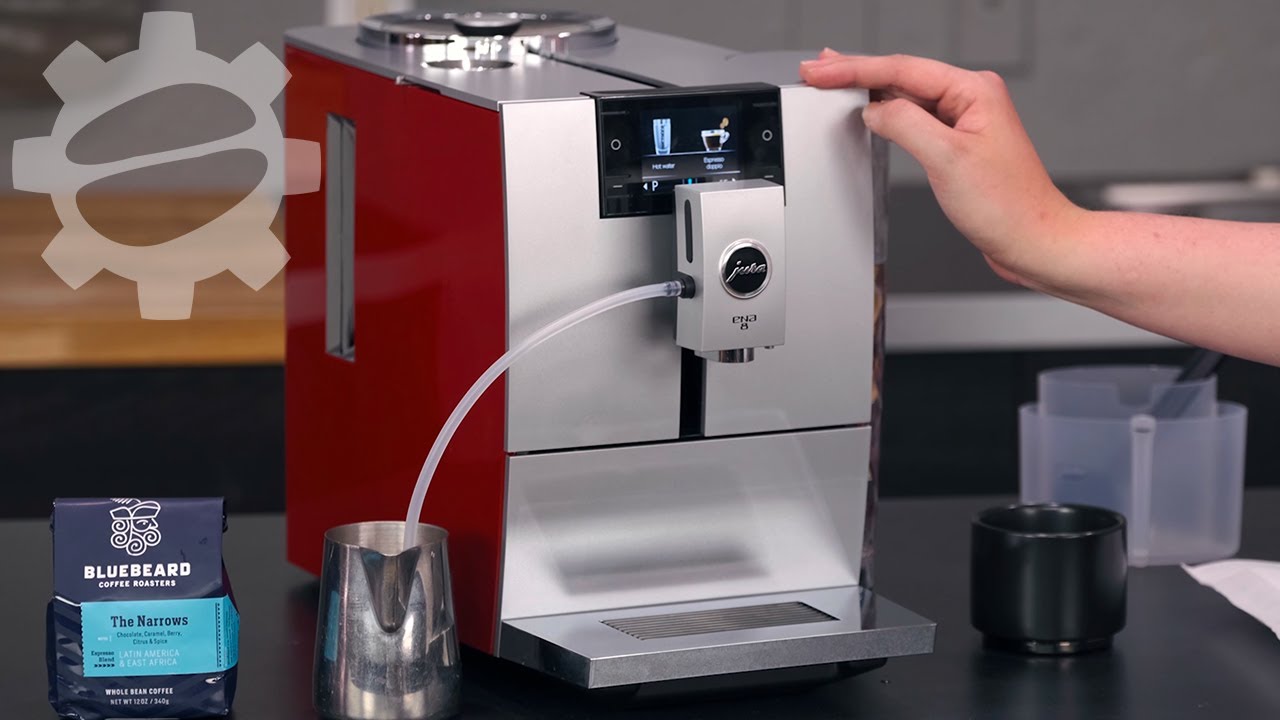 Jura ENA 8 Superautomatic Espresso Machine - Full Metropolitan