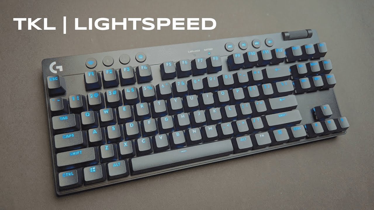 Logitech G PRO X TKL Lightspeed Wireless Keyboard Review - YouTube