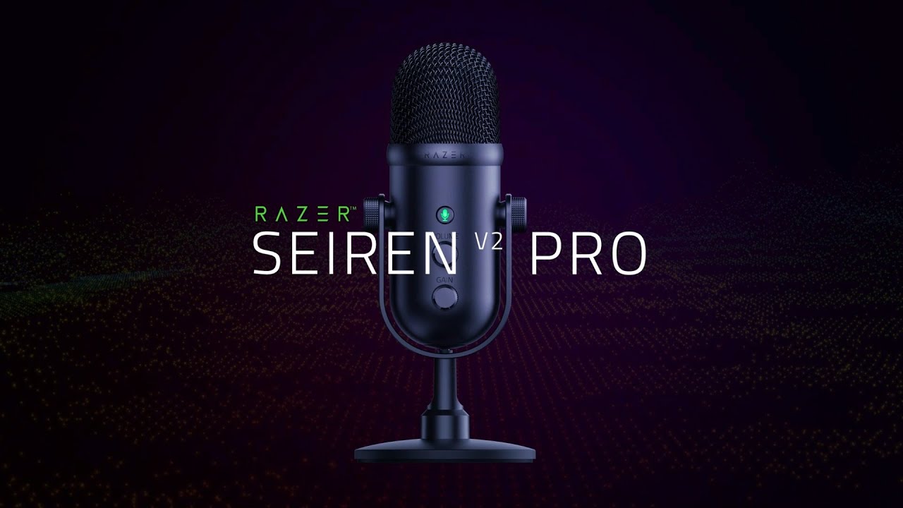 Razer Seiren V2 Pro USB Dynamic Microphone RZ19-04040100-R3U1
