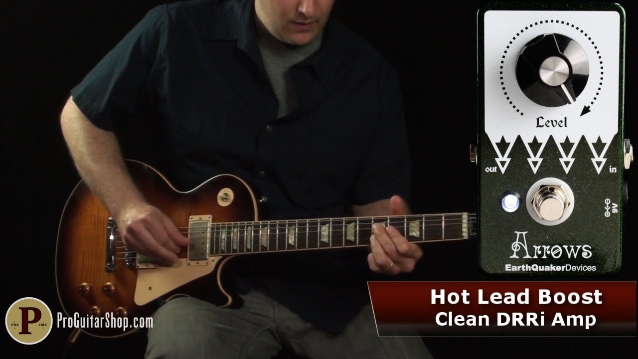 Earthquaker Devices Arrows Preamp Booster - YouTube
