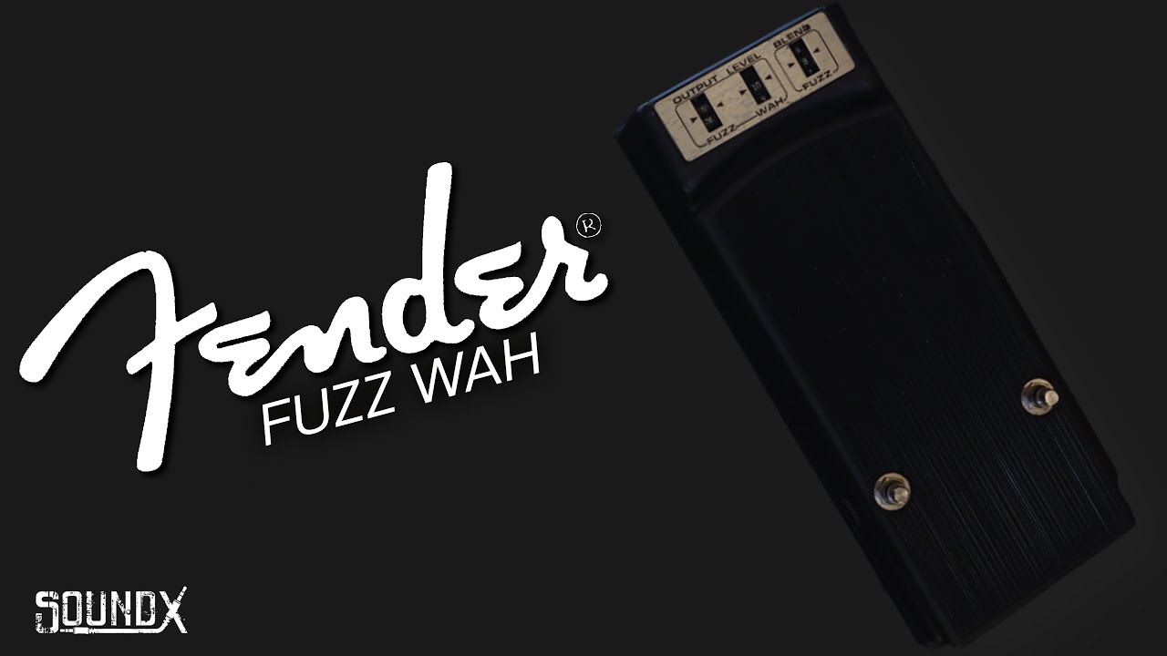 Pedals Demo: Original Vintage Fender Fuzz Wah (no talking) - YouTube