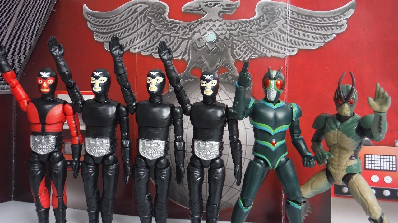 SHODO仮面ライダーVS PB01 仮面ライダーシン＆Jセット 開封