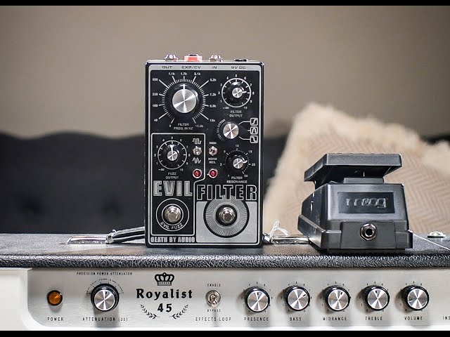 Death By Audio Evil Filter Octave Fuzz I CME Gear Demo | Joel