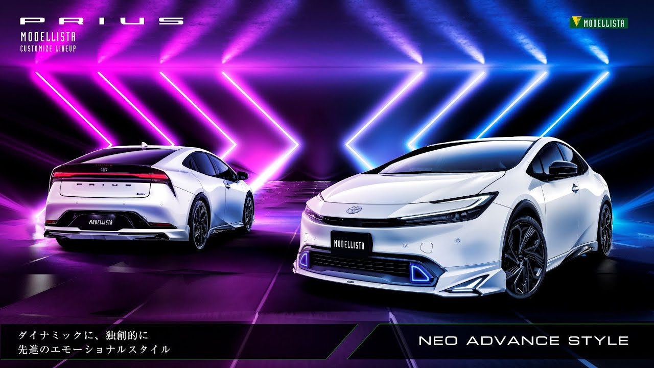 プリウス60系専用 フロントスポイラー モデリスタ(NEO ADVANCE STYLE