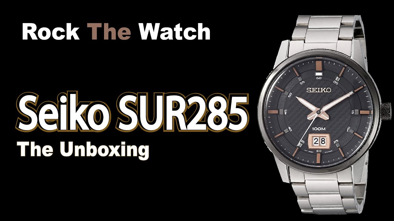 Seiko SUR285 Unboxing - YouTube