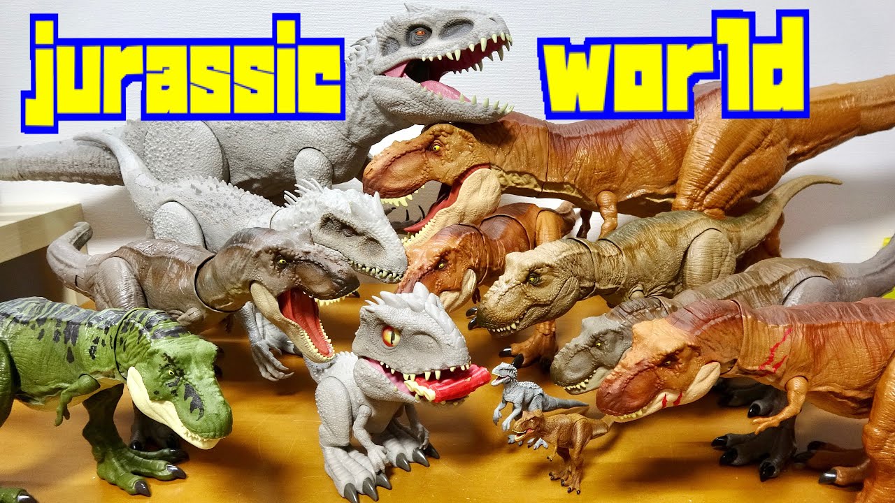 ジュラシック・ワールド】歴代T-REX＆インドミナス・レックス一挙紹介