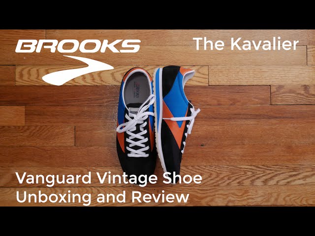 90 Second Review Brooks Vanguard Vintage Sneakers - YouTube