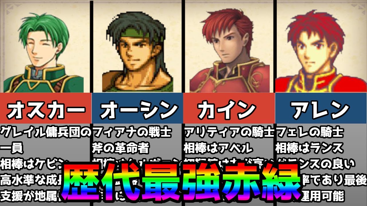ファイアーエムブレム】シリーズ最強