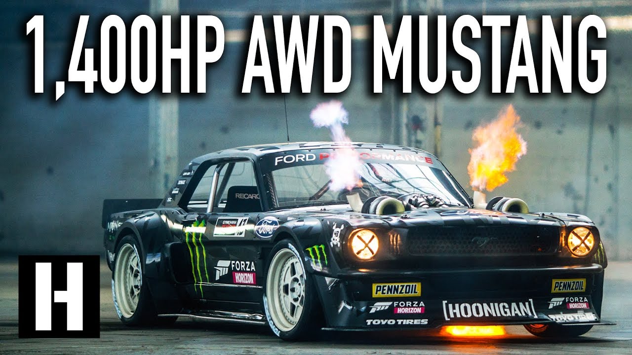 Ken Block's 1,400hp AWD Ford Mustang Hoonicorn V2: Straight from