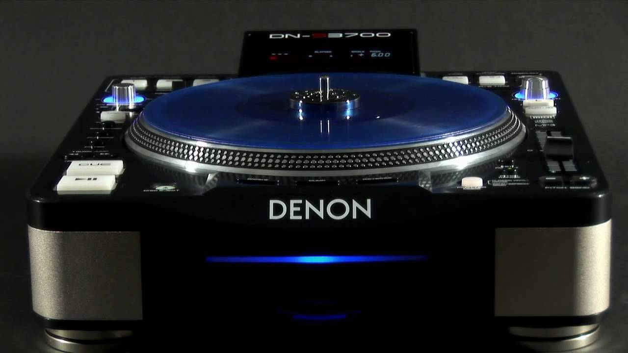 Denon DJ DN-S3700 Digital Turntable Media Player and Controller