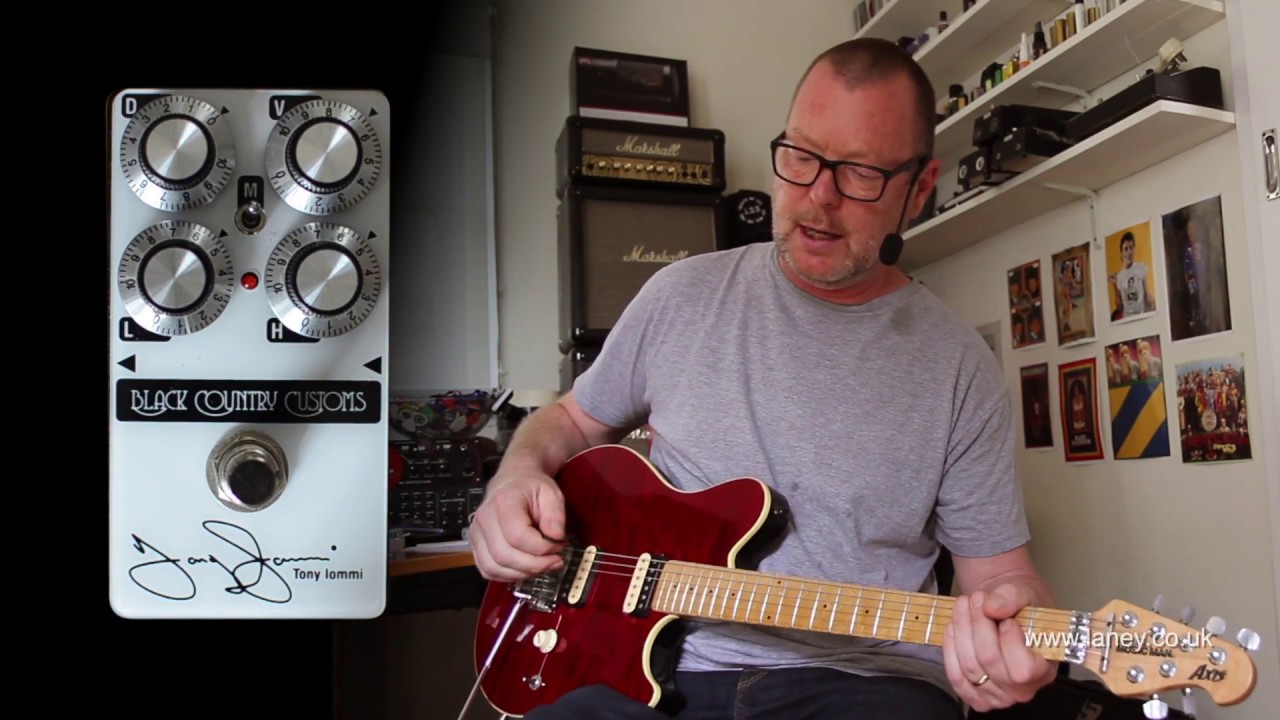 Black Country Customs: Tony Iommi Sig. TI-BOOST Treble Booster